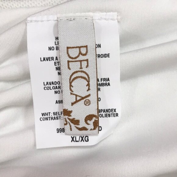 NWOT BECCA Shirred Hipster Bikini Bottoms - Picture 7 of 8